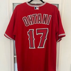 Majestic, Large , Red Angels jersey (Ohtani) Brand new!